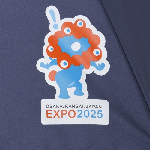 EXPO2025ミャクミャクワンポイントミニ傘ネイビー