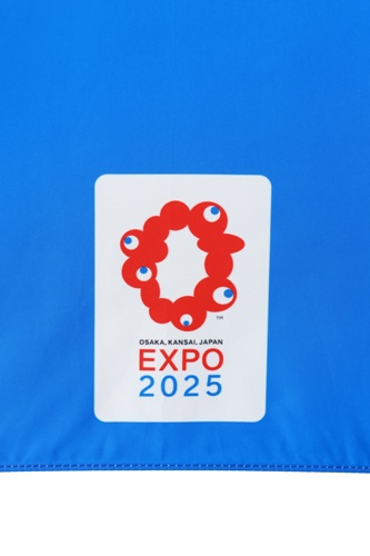 EXPO2025 プレーンミャクミャク 雨長傘 アオ