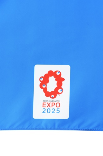 EXPO2025 プレーンミャクミャク 折り畳み雨傘 アオ