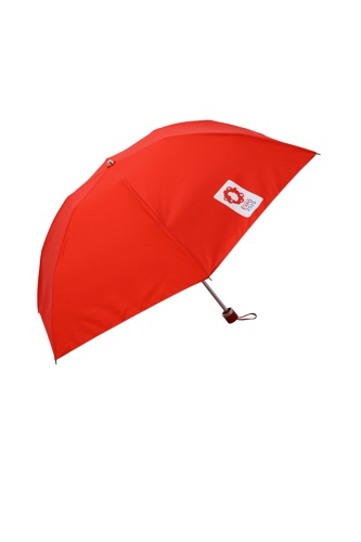 EXPO2025 プレーンミャクミャク 折り畳み雨傘 アカ