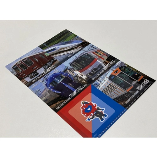 EXPO2025 ミャクミャク 【Kansai Area Trains】 A4クリアファイル A
