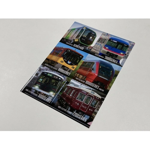 EXPO2025 ミャクミャク 【Kansai Area Trains】 A4クリアファイル A