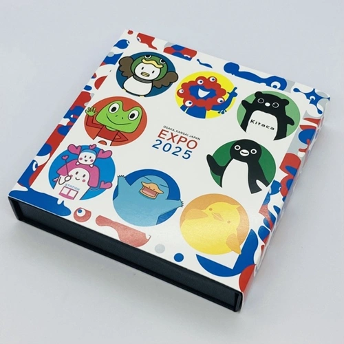 EXPO2025 ミャクミャク 【JR 7 Character All Stars】 ピンバッジセット