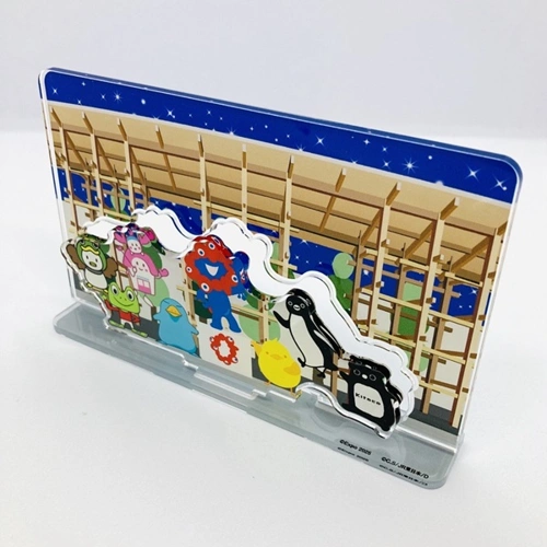 EXPO2025 ミャクミャク 【JR 7 Character All Stars】 アクリルスタンド 大屋根night