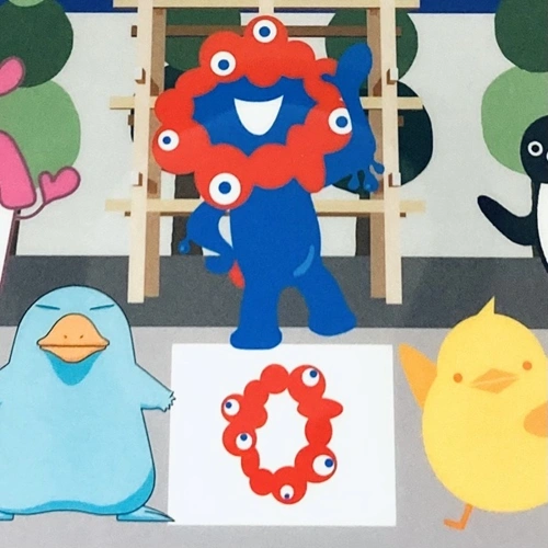 EXPO2025 ミャクミャク 【JR 7 Character All Stars】 クリアファイル 大屋根night