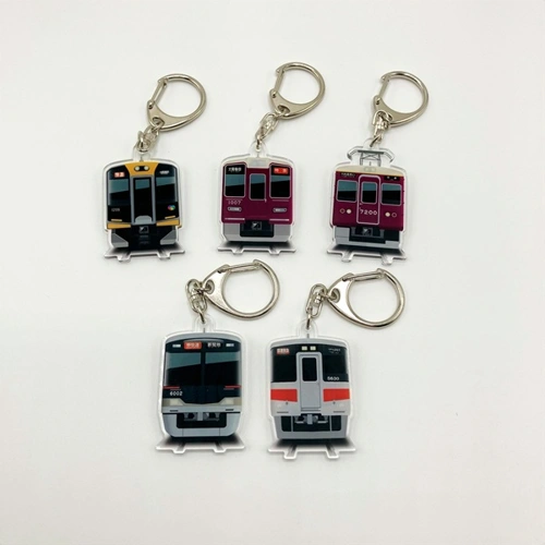 EXPO2025 ミャクミャク 【Kansai Area Trains】 トレーディングアクリルキーホルダー(全11種) 正面イラストver
