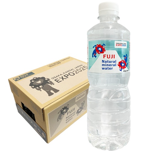 EXPO2025 ミャクミャク富士山の天然水500ml×24本入