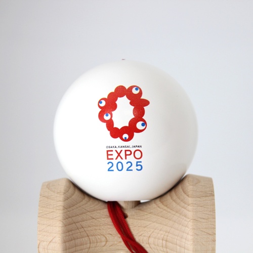 EXPO2025 公式ロゴマーク　けん玉（KENDAMA) 白