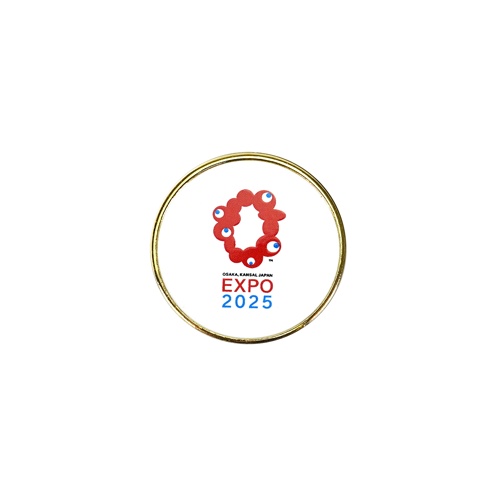 EXPO2025 公式ロゴ 記念メダル1点ケース タテロゴ