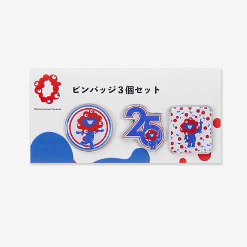 EXPO2025 ピンバッジ3個セット AUC