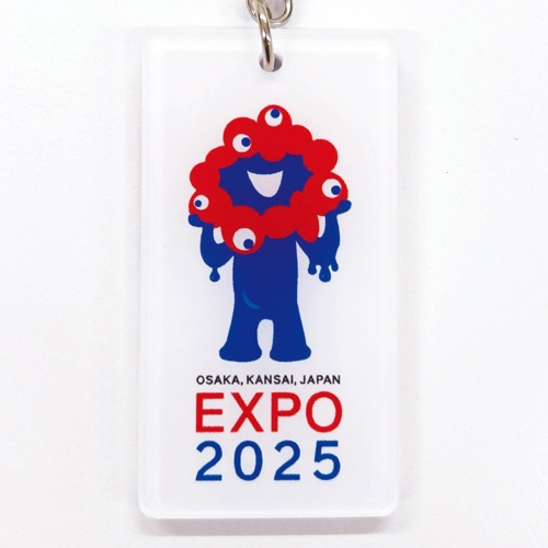EXPO2025 アクリルネームタグS ミャクミャクロゴ