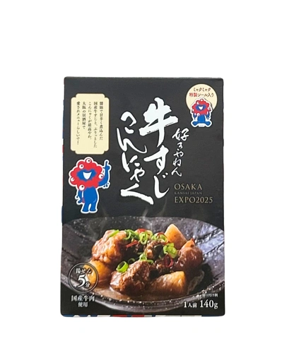 EXPO2025牛すじこんにゃく ミャクミャクステッカー付き