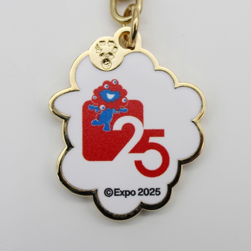 EXPO2025 リサイクル金メッキキーホルダー06