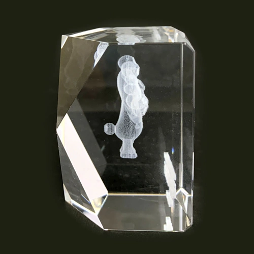 EXPO2025光学ガラス3Dペーパーウエイト