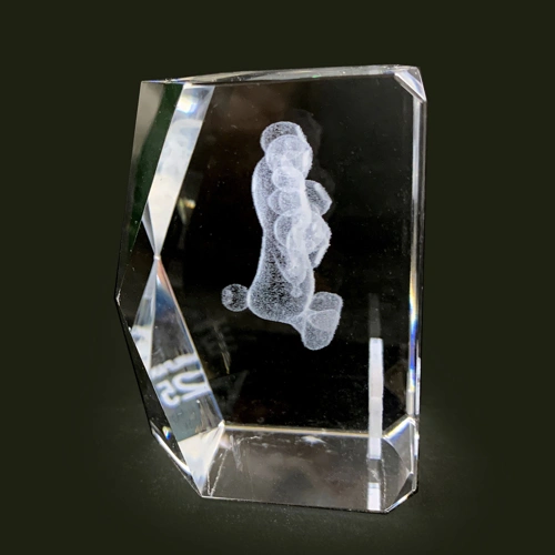 EXPO2025光学ガラス3Dペーパーウエイト