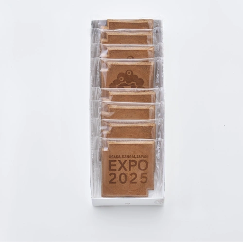 EXPOミャクミャク瓦せんべい8枚箱